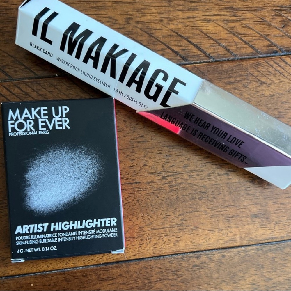 Ilmakiage Liquid Eyeliner & Makeup Forever Highlighter NIB!